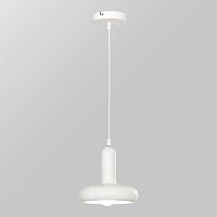 Светильник подвесной Butte LSP-8915 Lussole белый 1 лампа, основание белое в стиле лофт модерн 