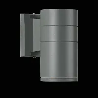 Настенный светильник LED уличный Tubo SL561.701.01 ST-Luce уличный IP65 серый на 1 лампу, плафон серый в стиле современный LED