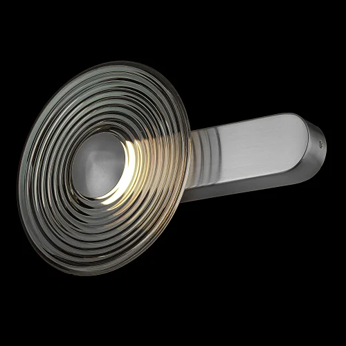 Бра LED Corta CL245021 Citilux прозрачный на 1 лампу, основание матовое хром в стиле хай-тек современный фото 2 Бра LED Corta CL245021 Citilux прозрачный на 1 лампу, основание матовое хром в стиле хай-тек современный фото 2