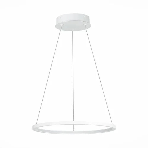 Светильник подвесной LED St603 In ST603.543.22 ST-Luce белый 1 лампа, основание белое в стиле хай-тек кольца фото 2