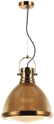 Светильник подвесной Shiner 2126/08/01P Stilfort золотой 1 лампа, основание латунь в стиле лофт современный 