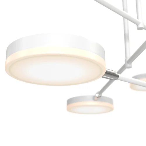 Светильник подвесной LED Fad MOD070PL-L36W3K Maytoni белый 6 ламп, основание белое в стиле современный  фото 4