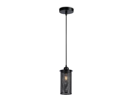 Светильник подвесной TR8162 Ambrella light чёрный 1 лампа, основание чёрное в стиле лофт  фото 2