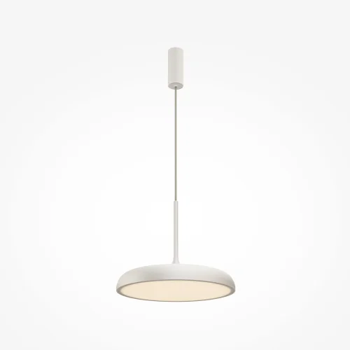 Светильник подвесной LED Gerhard MOD189PL-L18W3K1 Maytoni белый 1 лампа, основание белое в стиле хай-тек современный 