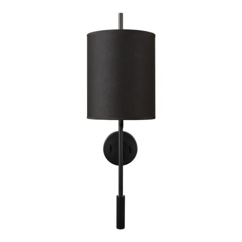 Бра с выключателем Ritz 10253W/B Black LOFT IT чёрный на 1 лампа, основание чёрное в стиле современный для чтения фото 5