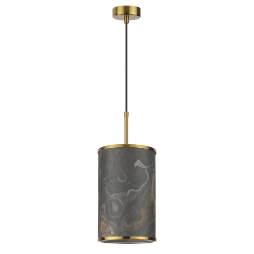 Светильник подвесной Bergi 5064/1A Odeon Light серый 1 лампа, основание античное бронза в стиле современный  фото 4