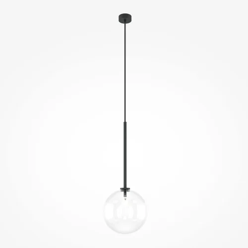 Светильник подвесной Mood MOD172PL-01B Maytoni прозрачный 1 лампа, основание чёрное в стиле современный  фото 2