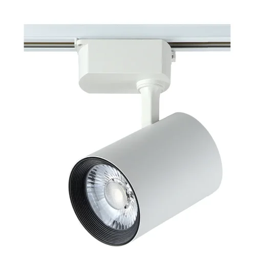 Трековый светильник LED CLT 0.31 006 40W WH Crystal Lux белый для шинопроводов серии Clt 0.11 белый