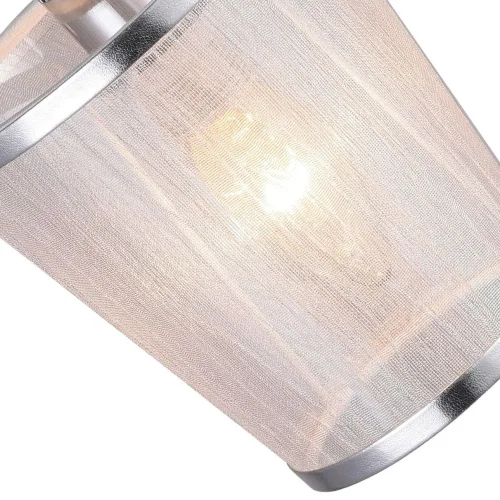 Бра Argus 2542-1W F-promo серебряный на 1 лампа, основание хром в стиле современный  фото 3