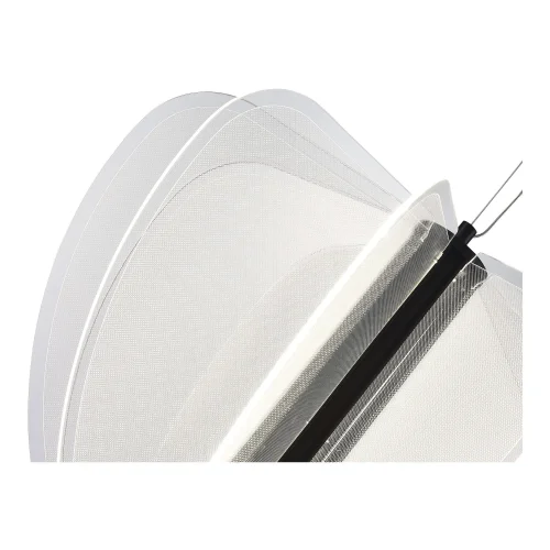 Светильник подвесной LED Fesale SL6509.403.01 ST-Luce прозрачный 1 лампа, основание чёрное в стиле современный  фото 4