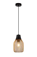 Светильник подвесной Adalina V11842-1P Moderli золотой на 1 лампу, основание чёрное в стиле лофт современный 