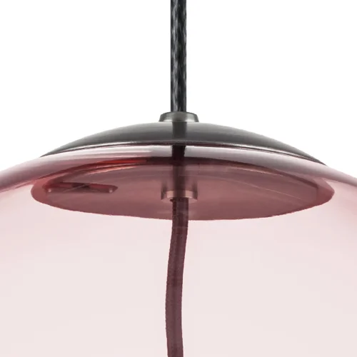 Светильник подвесной Colore 805302 Lightstar розовый 1 лампа, основание серое матовое хром никель в стиле арт-деко  фото 6