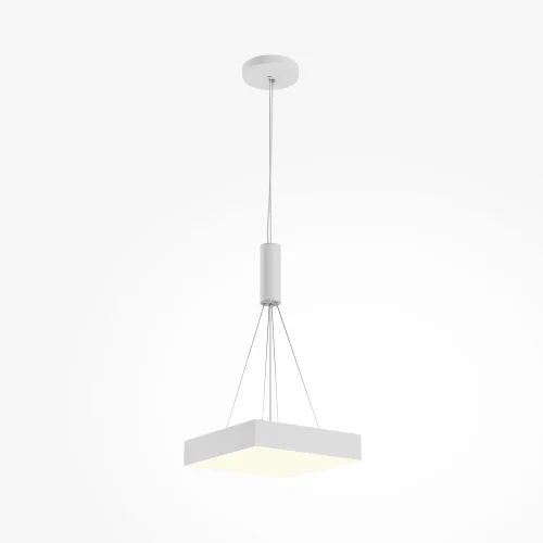Светильник потолочный LED Zon C032CL-36W3K-SQ-W Maytoni белый на 1 лампу, основание белое в стиле современный квадраты фото 9