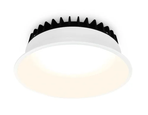 Светильник точечный LED DCR512 Ambrella light белый 1 лампа, основание белое в стиле современный хай-тек  фото 2