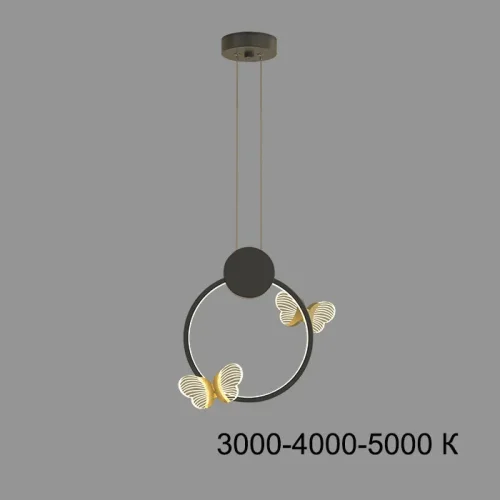 Светильник подвесной BABETTA GEOMETRY C Brass 3000К 212870-23 ImperiumLoft прозрачный 3 лампы, основание латунь в стиле современный  фото 11