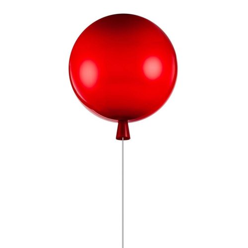 Светильник потолочный Balloon 5055C/L red LOFT IT красный 1 лампа, основание  в стиле модерн шар