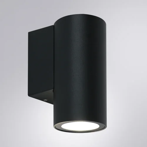 Настенный светильник уличный LED Torcular A1807AL-1BK Arte Lamp уличный IP65 чёрный на 1 лампу, плафон чёрный в стиле современный LED фото 3