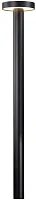 Парковый светильник LED Grybas 4640-1F Favourite уличный IP65 чёрный на 1 лампу, плафон белый в стиле современный LED