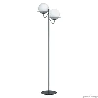 Торшер Sabalete 98366 Eglo  белый 2 лампы, основание чёрное в стиле современный
