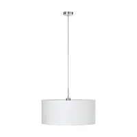 Светильник подвесной PASTERI 31575 Eglo белый 1 лампа, основание серое никель в стиле современный 