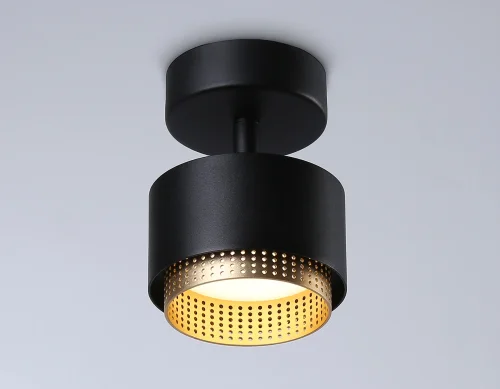 Светильник накладной Move TN71282 Ambrella light чёрный 1 лампа, основание чёрное в стиле современный хай-тек  фото 2