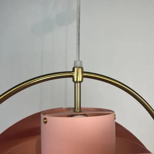 Светильник подвесной Weisdorff 123430-22 ImperiumLoft розовый 1 лампа, основание латунь в стиле современный лофт арт-деко  фото 8