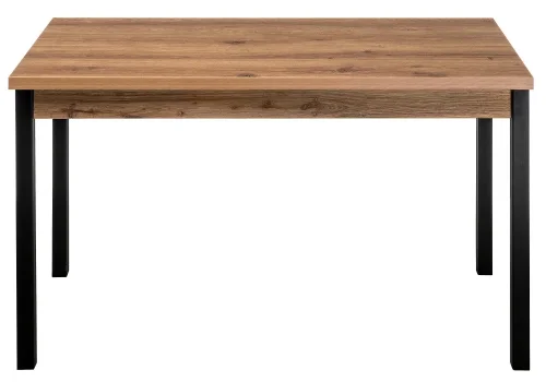 Стол деревянный Оригон дуб горный / черный матовый 368665 Woodville столешница дуб горная из лдсп фото 4