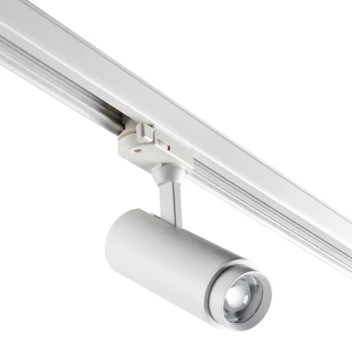 Трековый светильник трёхфазный LED Nail 359030 Novotech белый для шинопроводов серии Nail фото 4