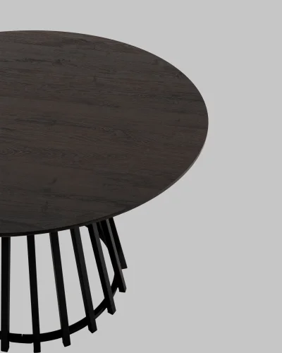 Стол обеденный Daphne 120*75, темное дерево УТ000041369 Stool Group столешница тёмная дерево из мдф фото 5