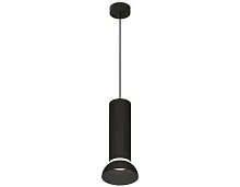 Светильник подвесной XP8192100 Ambrella light чёрный 1 лампа, основание чёрное в стиле современный хай-тек трубочки
