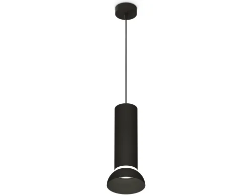 Светильник подвесной XP8192100 Ambrella light чёрный 1 лампа, основание чёрное в стиле современный хай-тек трубочки
