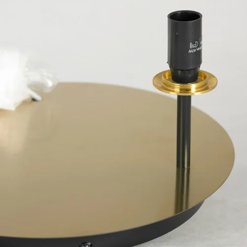 Светильник потолочный LSP-8730 Lussole серый чёрный 3 лампы, основание бронзовое в стиле современный лофт  фото 2