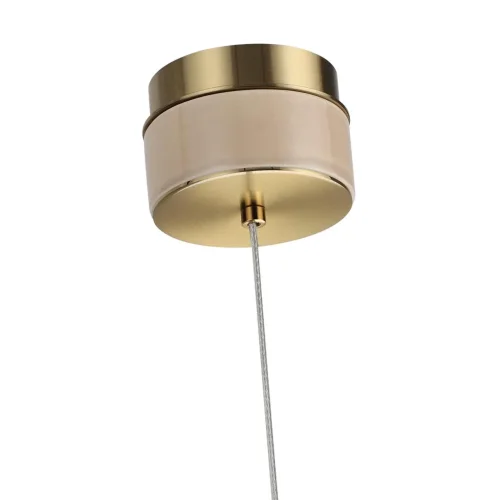 Светильник подвесной Lulu 5453/6L Odeon Light бежевый на 1 лампу, основание античное бронза латунь в стиле современный скандинавский фото 6 Светильник подвесной Lulu 5453/6L Odeon Light бежевый на 1 лампу, основание античное бронза латунь в стиле современный скандинавский фото 6