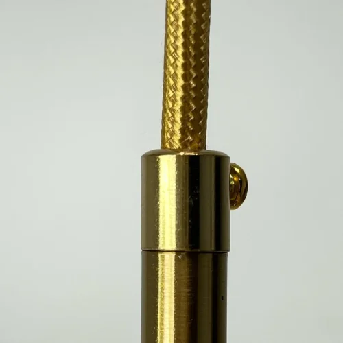 Светильник подвесной ASKA Gray 177920-26 ImperiumLoft серый 1 лампа, основание золотое в стиле современный лофт  фото 3