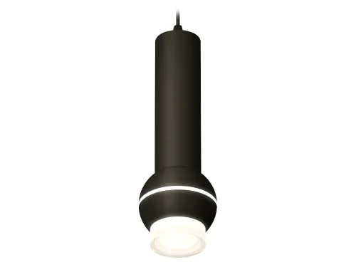 Светильник подвесной Techno spot XP11020010 Ambrella light чёрный 1 лампа, основание чёрное в стиле современный хай-тек 