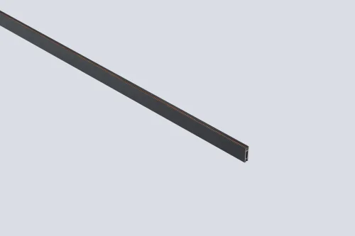 Шинопровод магнитный CLT 0.117 01 L2000 BL Crystal Lux чёрный в стиле современный для светильников серии Трейс 48В (Trace 48V) шинопровод trace 48 гибкая магнитная