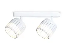 Спот с 2 лампами TN71161 Ambrella light белый GX53 в стиле хай-тек современный 