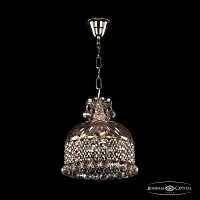 Светильник подвесной 14781/25 G Balls M721 Bohemia Ivele Crystal прозрачный 4 лампы, основание золотое в стиле классический balls