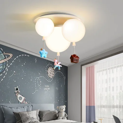 Светильник потолочный BLOW TRIO Multicolor 212518-23 ImperiumLoft разноцветный на 3 лампы, основание белое в стиле современный фото 11
