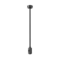 Крепление потолочное Medium 360мм с вводом питания Magnetic trаck system Flarity TRA158C-BL1-B Maytoni чёрный в стиле для светильников серии Magnetic trаck system Flarity flarity магнитная