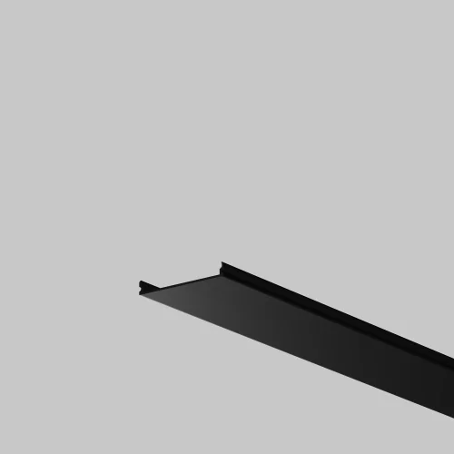 Рассеиватель для профиля 35×35 (Чёрный, 3 м), ALM-35-B-DF-3M 642041 Maytoni цвет LED K, световой поток Lm фото 2