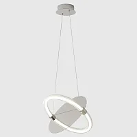Светильник подвесной ЛЕД NEBULA SP22W LED CHROME Crystal Lux прозрачный на 1 лампу, основание хром в стиле современный Светильник подвесной ЛЕД NEBULA SP22W LED CHROME Crystal Lux прозрачный на 1 лампу, основание хром в стиле современный