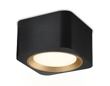 Светильник накладной TN70832 Ambrella light чёрный 1 лампа, основание чёрное в стиле модерн хай-тек круглый