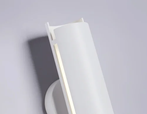 Бра LED Techno family TN71331 Ambrella light белый на 1 лампа, основание белое в стиле хай-тек современный  фото 5