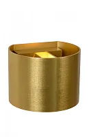 Бра Xio 09218/04/02 Lucide матовый золото 1 лампа, основание матовое золото в стиле современный 