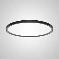 Светильник потолочный EXTRASLIM D80 Black 212745-26 ImperiumLoft чёрный 1 лампа, основание чёрное в стиле современный 