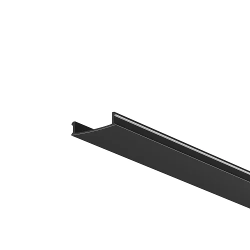 Рассеиватель для профиля 61×14 (Чёрный, 2 м), ALM-6114-B-DF-2M 642014 Maytoni цвет LED K, световой поток Lm
