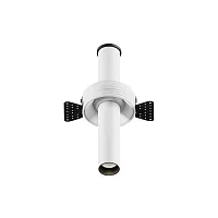 Светильник точечный LED Focus T C140TRS-L200-7W3K-W Maytoni белый на 1 лампу, основание белое в стиле современный хай-тек для затирки трубочки
