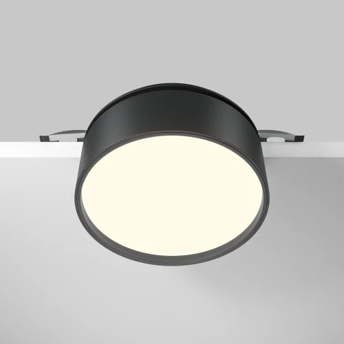 Светильник точечный LED Onda DL024-18W3K-B Maytoni чёрный 1 лампа, основание чёрное в стиле современный хай-тек круглый фото 5
