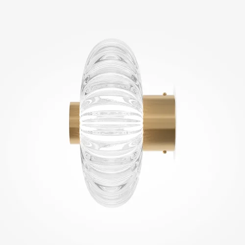 Бра LED Amulet MOD555WL-L3G3K Maytoni прозрачный на 1 лампу, основание золотое в стиле арт-деко современный фото 4